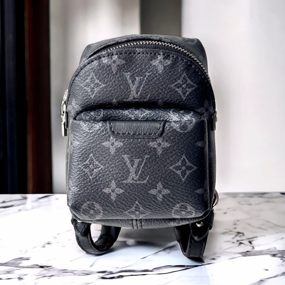 Louis Vuitton Eclipse Nano Backpack Bag Charm With COA - Picture 1 of 12